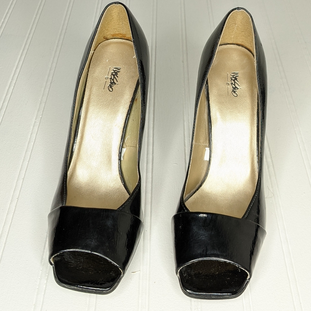 Mossimo Heel 8 Black Peep Toe